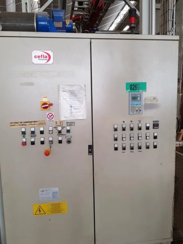 2#3106 Linea di verniciatura completa Cefla per impregnazione ad immersione