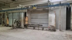 Linea di verniciatura per finestre Azzurra CS 4C