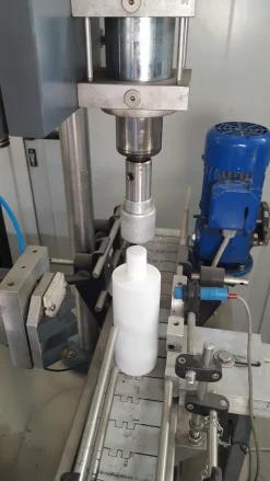 Linea nastro con tappatore elettro pneumatico 380 V