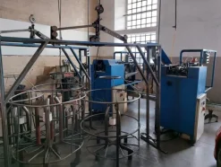 2#7489 Linea produzione bobine in ferro e raddrizzatrici