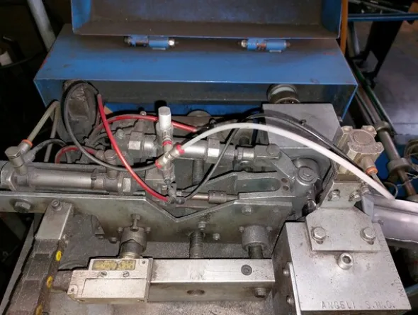 2#7489 Linea produzione bobine in ferro e raddrizzatrici