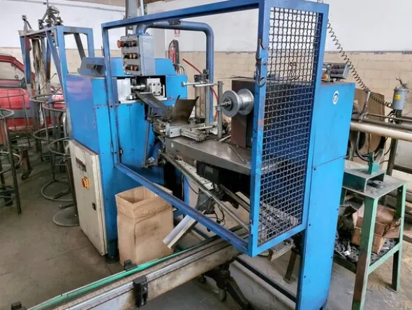 2#7489 Linea produzione bobine in ferro e raddrizzatrici