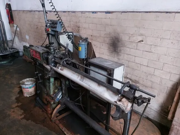2#7489 Linea produzione bobine in ferro e raddrizzatrici