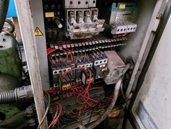 2#7489 Linea produzione bobine in ferro e raddrizzatrici