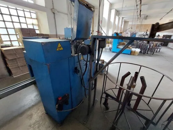 2#7489 Linea produzione bobine in ferro e raddrizzatrici