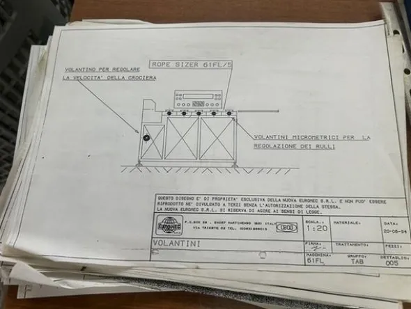 9#8655 Linea produzione caramelle Nuova Euromec