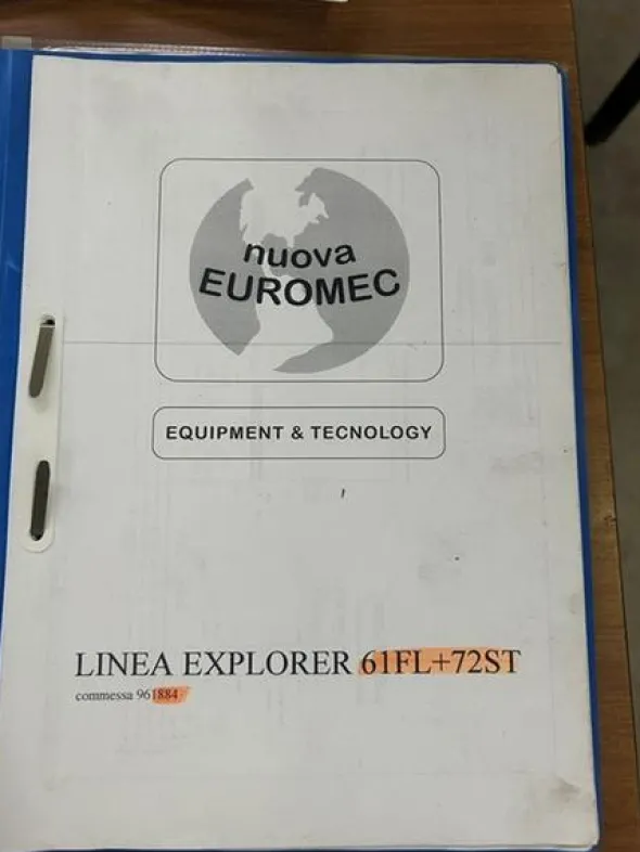 9#8655 Linea produzione caramelle Nuova Euromec