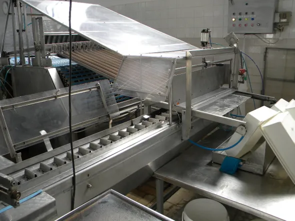 Linea produzione gelati e ghiaccioli