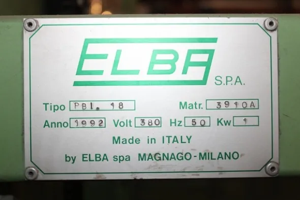 2#5145 Linea saldatura Elba