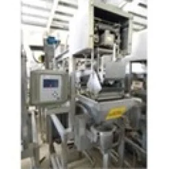 3 lines of weighing and packing line