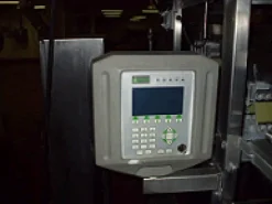 3 lines of weighing and packing line