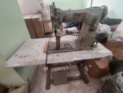 3#8463 Lotto blocco di rimanenze di magazzino e macchine per la lavorazione di calzature