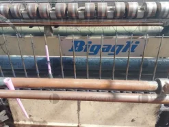 1#9351 Lotto in blocco di macchinari per la filatura e cardatura tessile ed autocarro Iveco