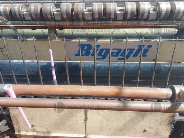1#9351 Lotto in blocco di macchinari per la filatura e cardatura tessile ed autocarro Iveco