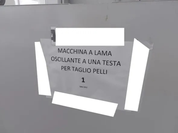 1#6298 Macchina a lama oscillante CNC Comelz CT/M