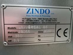 1#8315 Macchina combinata ZINDO mod. UNIVERSAL 85 SUPER