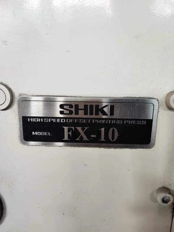 Macchina da Stampa Offset SHIKI FX-10 Semirotativa