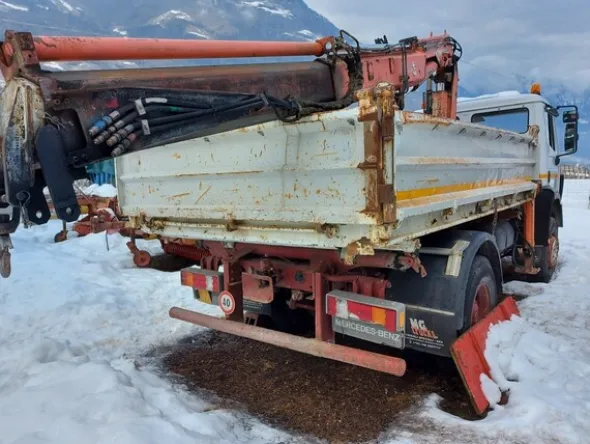 1#6148 Macchina operatrice semovente Mercedes Benz