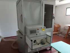5#7447 Macchina per impiumaggio B&B Borsoi e banchi da lavoro