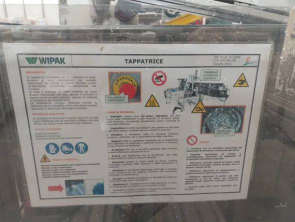 5#7847 Macchinario ICA per produzione imballaggi plastici