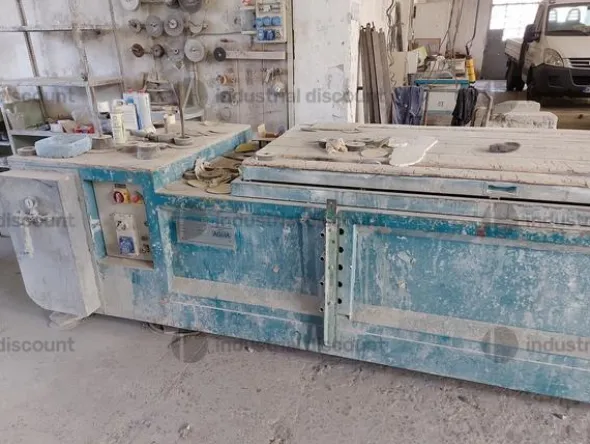 15#7722 Macchinari per la lavorazione del marmo autocarri Peugeot e arredi ufficio