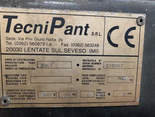 34#6949 Macchinari per lavorazioni meccaniche