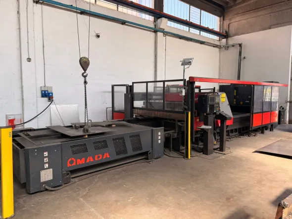 MACCHINA TAGLIO LASER Marca AmadaMod. FO-3015 4kw.