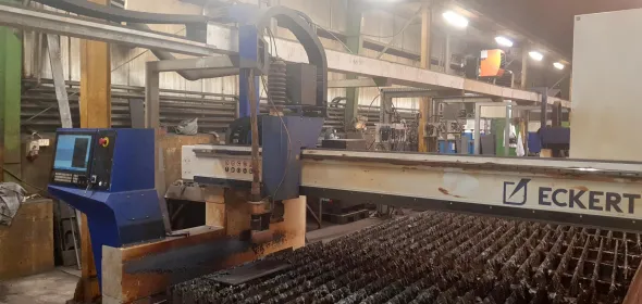 Macchina taglio plasma ECKERT SZAFIR BL2