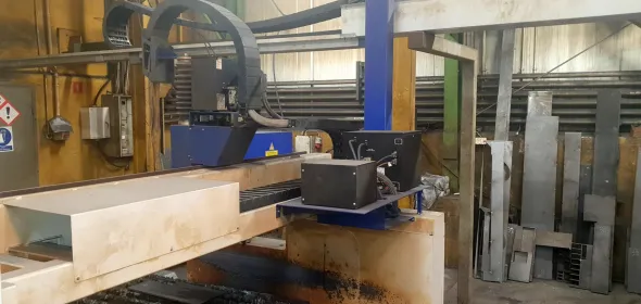 Macchina taglio plasma ECKERT SZAFIR BL2