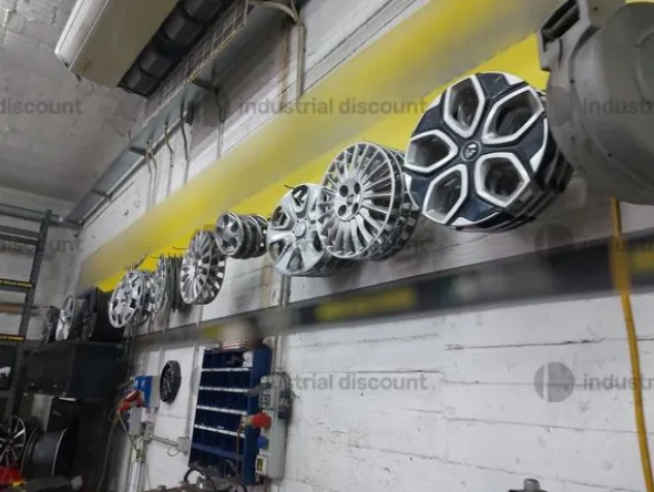 1#9643 Macchine e attrezzature per gommista e Rimanenze di magazzino pneumatici