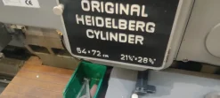 MACCHINE HEIDELBERG PER STAMPA A CALDO