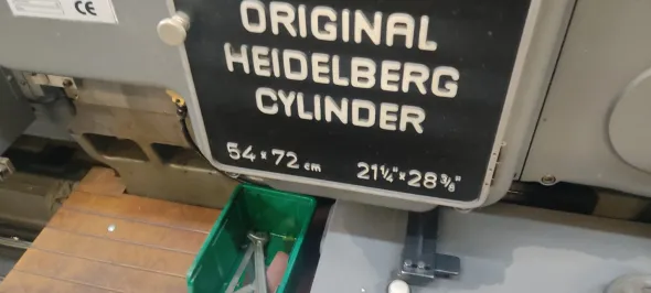 MACCHINE HEIDELBERG PER STAMPA A CALDO