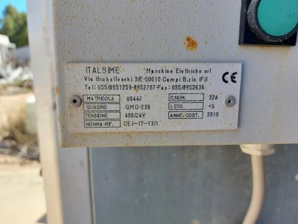 11#7203 Macchine per cabine di verniciatura