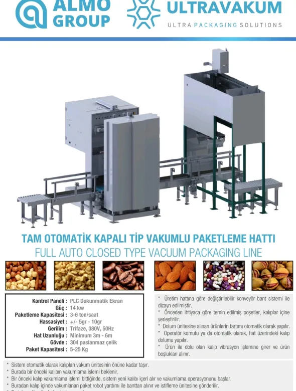 Macchine sottovuoto per tutti di alimenti