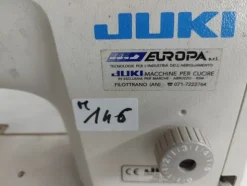 141#6059 Macchini lineari Juki DDL-9000DS e piano da stiro Ticiesse
