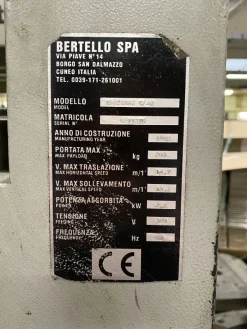 magazzino automatico Vertimag Bertello