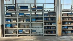 48#7179 Magazzino di stampi e scaffalature