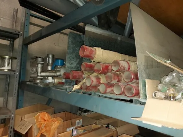 1#7043 Magazzino per lavorazioni meccaniche e ventilazione
