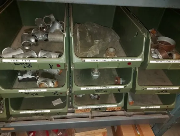 1#7043 Magazzino per lavorazioni meccaniche e ventilazione