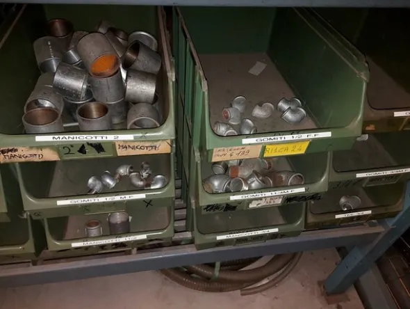 1#7043 Magazzino per lavorazioni meccaniche e ventilazione