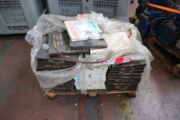 6#5843 Magazzino ricambi e macchinari per impianti di frantoio