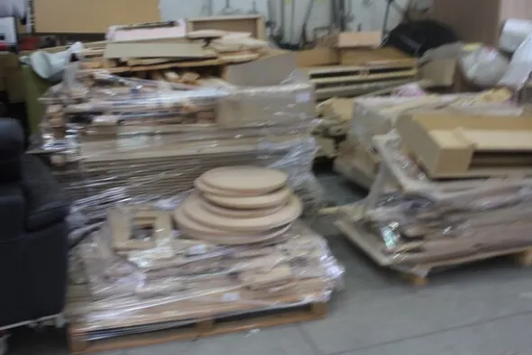 6#6512 Materiali in legno