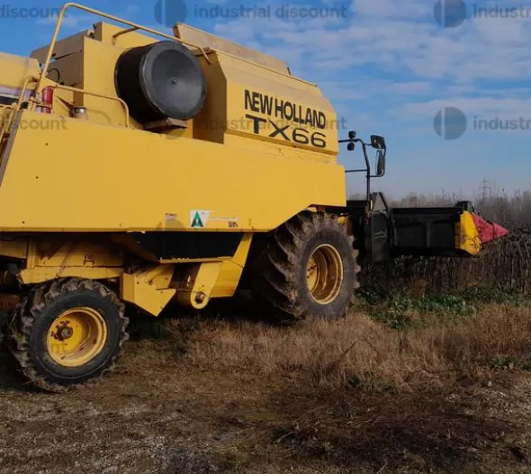 1#10155 Mietitrebbia New Holland TX66 e Barra da mais Capello Quasar