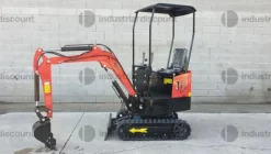 6#10091 Miniescavatore cingolato JPC HT 12 rosso