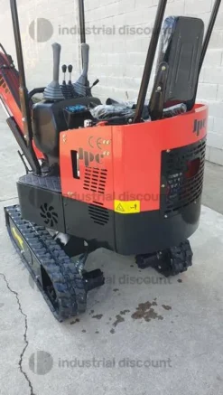 6#10091 Miniescavatore cingolato JPC HT 12 rosso
