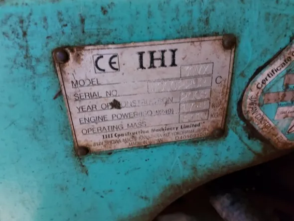 25#7725 Miniescavatore Ihimer 30VX