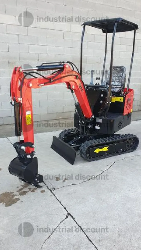 4#9236 Mini escavatore Jcp ht-12 rosso
