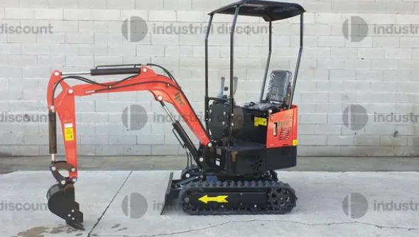 4#9236 Mini escavatore Jcp ht-12 rosso