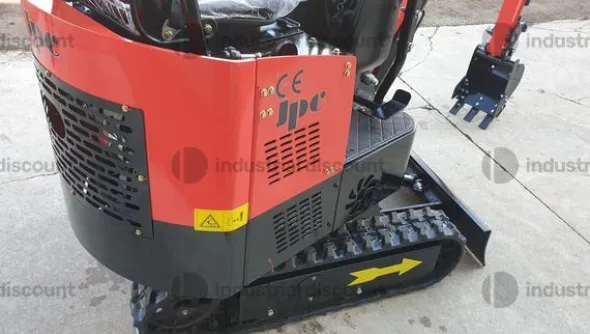 4#9236 Mini escavatore Jcp ht-12 rosso