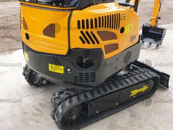 11#9236 Mini escavatore Jpc ht-18 giallo